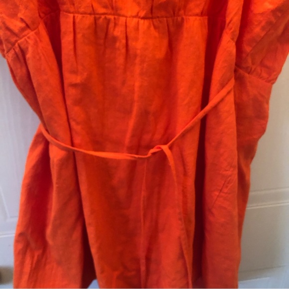SHOWPO Aganda Strappy Frill Detail Wrap Mini Dress in Oxy Fire. (Size 14) - Picture 12 of 15